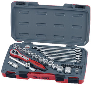 Teng Tools T3840 MECCA PRO 3/8" Socket & Tool Set – 39 Pieces