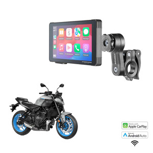 2025‑2026 Yamaha MT‑07 Interphone Sync 55 Apple CarPlay & Android Auto Display 