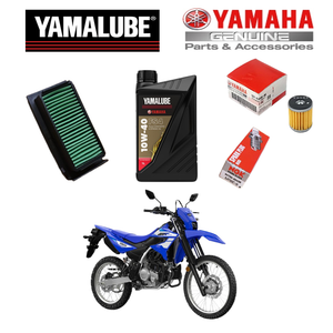 Genuine Yamaha Yamalube Fully-Synthetic Oil & Service Parts Kit For WR125R 2026 Onwards - Oil/Filters/Spark Plug