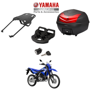 Genuine Yamaha WR125R 2026 Onwards 39l Top Box Luggage Kit Incl. Lock Set (Fitted)