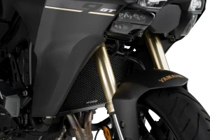 Puig Radiator Guard Black For Yamaha MT-09/SP 2024 Onwards & Tracer 9 & GT 2025 Onwards