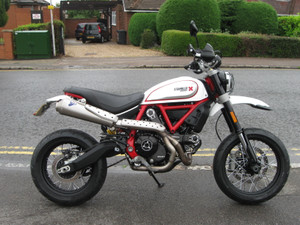 Ducati Scrambler Desert Sled. Termignoni, tail tidy, recent tyres. 