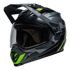 Bell MX-9 Adventure MIPS Motorcycle Helmet - Alpine Metallic Grey / Camo