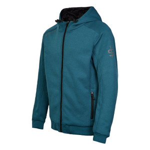 Spada Blade Zip AA CE Motorcycle Hoodie - Coral