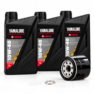Yamaha Grizzly 700 2019-2027 Oil Service Kit S4 10W40 3L Filter