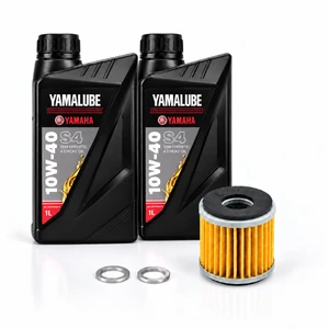 Yamaha YFZ450R 2009-2027 Oil Service Kit S4 10W40 2L Filter