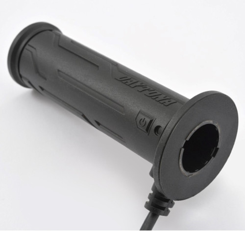 Updated V2 Daytona Heated Motorcycle Grips - 7/8" 22mm bars open end with Built in Control Switch