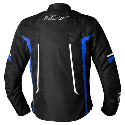 RST S1 Mesh Ce Ladies Textile Jacket Black White - Chromeburner