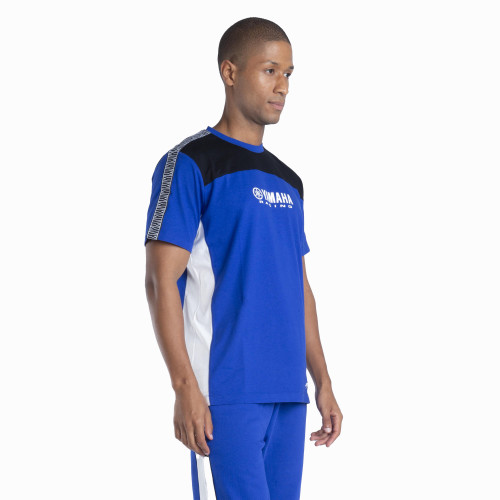 Genuine Yamaha Paddock Blue Men's Kan Short-Sleeve T-Shirt for