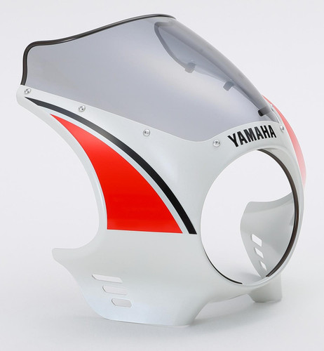 Genuine Yamaha XSR900 Mini Fairing Kit - Red & White  BEA-283T0-D1-00