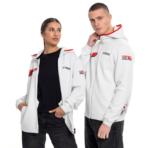Genuine Yamaha 70th Anniversary Hoodie Kuele - Unisex