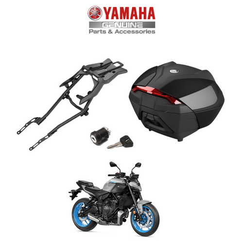 Genuine Yamaha MT-07 2025 Onwards 34l Top Box Luggage Kit *Colour Choice* Incl. Lock Set