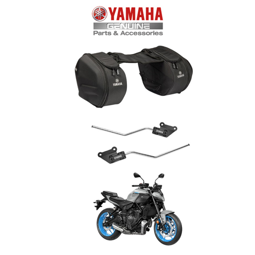 Genuine Yamaha MT-07/Y-AMT 2025 Onwards Soft Side Pannier Bag Luggage Kit