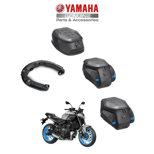 Yamaha MT-07 2025 Onwards Tank Bag 18l/14l/8l & Ring Soft Luggage Kit