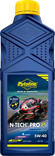 Putoline N-Tech Pro R+ 5W-40 Fully Synthetic Motorcycle Engine Oil 1l