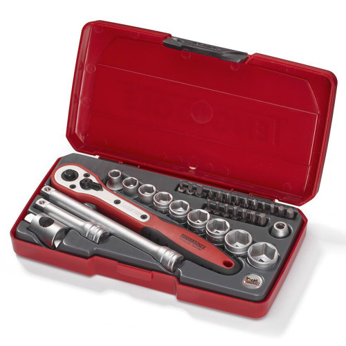 Teng Tools T3834 3/8" Socket Set 34 Piece
