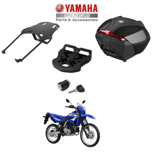 Genuine Yamaha WR125R 2026 Onwards 50l Top Box Luggage Kit Incl. Lock Set (Fitted)