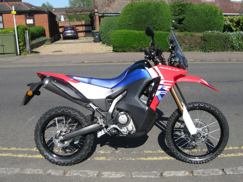 Honda CRF 300 Rally. Just 632 miles! 3 months old!!