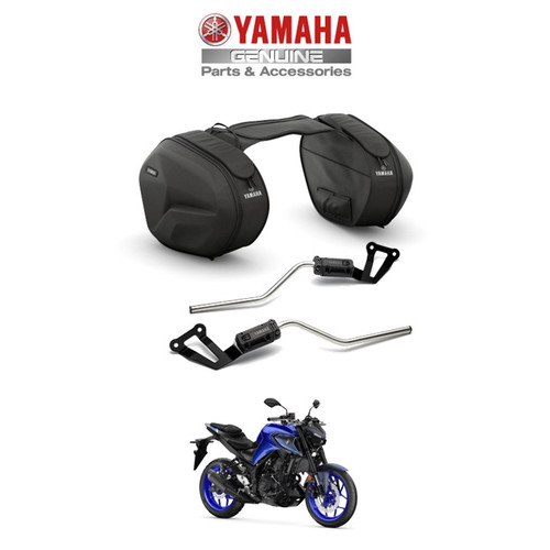 Genuine Yamaha MT-03 2016 Onwards Soft Side Pannier Bag Luggage Kit