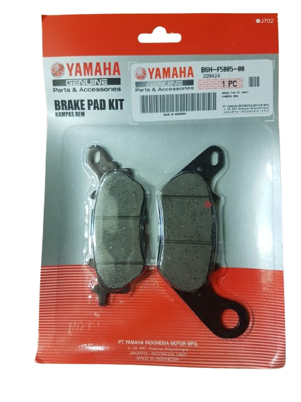 Genuine Yamaha OEM NMAX 2021 Onwards Rear Brake Pad Pair - B6H-F5805-00
