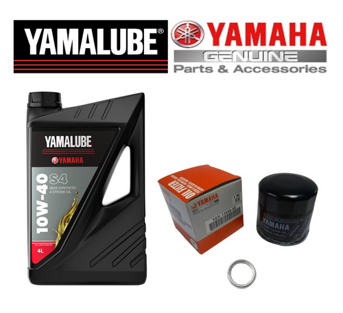 Yamalube Semi Synthetic Oil Service Kit - Yamaha MT-03 & R3 2015 Onwards
