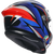AGV K6-S Slashcut Motorcycle Helmet Full Face - Blue/Red/Silver/Black