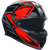 AGV K3 Motorcycle Helmet Full Face - Black/Red Compound