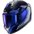 Shark Skwal i3 Motorcycle Helmet RHAD - Blue/Chrome/Silver