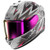 Shark D-Skwal 3 Blast-R Motorcycle Helmet SVK - Matte Grey/Pink/Black *Tinted Visor Not Included*