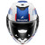 Shark OXO Motorcycle Helmet - Sikter WUB White/Red/Blue
