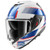 Shark OXO Motorcycle Helmet - Sikter WUB White/Red/Blue