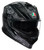 AGV K7 Motorcycle Helmet - Damascus Black/Silver