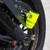 Riderr RR99 Motorcycle Disc Lock Fluorescent Yellow