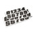 Genuine Yamaha XSR900 2022 Onwards & XSR700 All Years Number Sticker Kit - B34-FSTKT-00-00