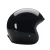 Davida Speedster Open-Face Motorcycle Helmet V4 - Black