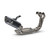Genuine Yamaha Akrapovic Full Exhaust System For MT-09 2024 Onwards - Black - 90798-32413-00