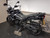 Triumph Tiger 800 XRx. Top box, side rails and performance exhaust. 