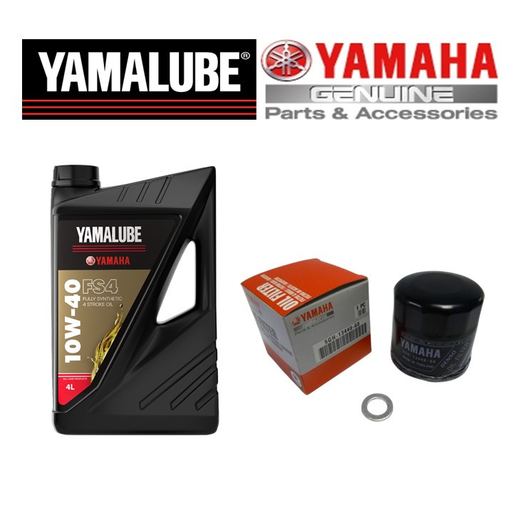 Yamalube Fully Synthetic Oil Service Kit -Yamaha FJR-1300 2000>