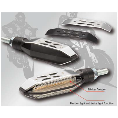 Genuine Yamaha LED Blinker Plus FRONT Indicators