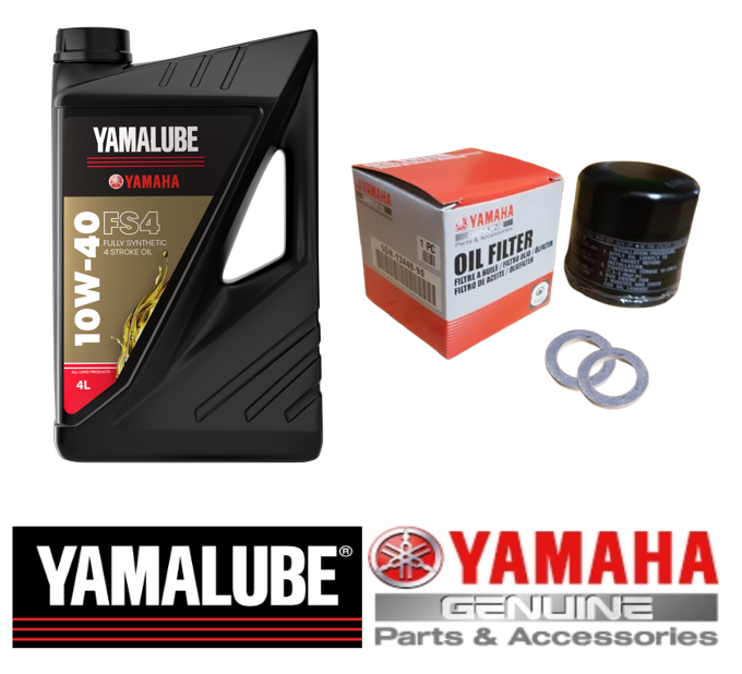 Yamalube Fully Synthetic Oil Service Kit - Yamaha XT1200Z Super Tenere 2010 on