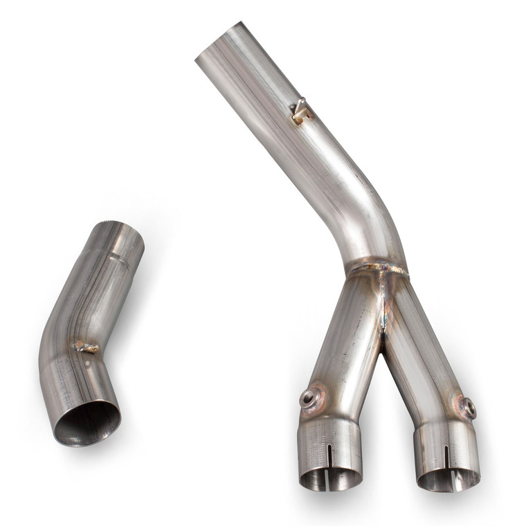 Scorpion Stainless Steel Catalyst Removal Pipe (De-Cat), Yamaha MT-10, 2016-21