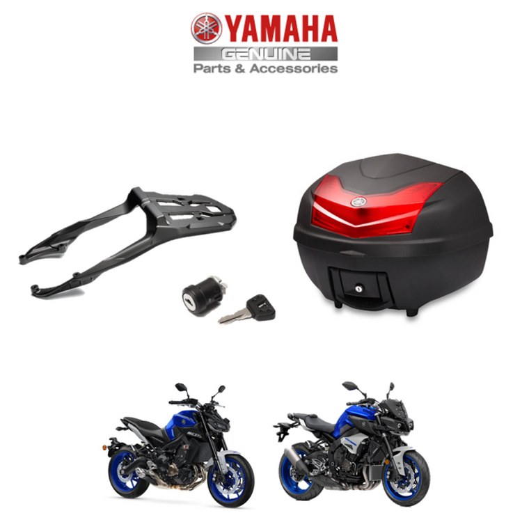 Genuine Yamaha MT-09 up to 2020 & MT-10 39l Top Box Luggage Kit