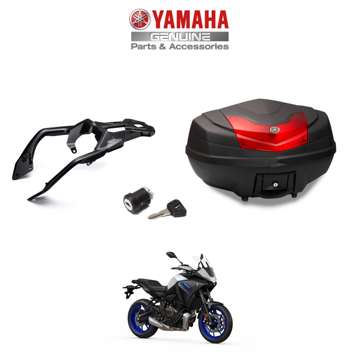 Genuine Yamaha Tracer 700, Tracer 7 & GT 2016-24 - 50l Top Box Luggage Kit