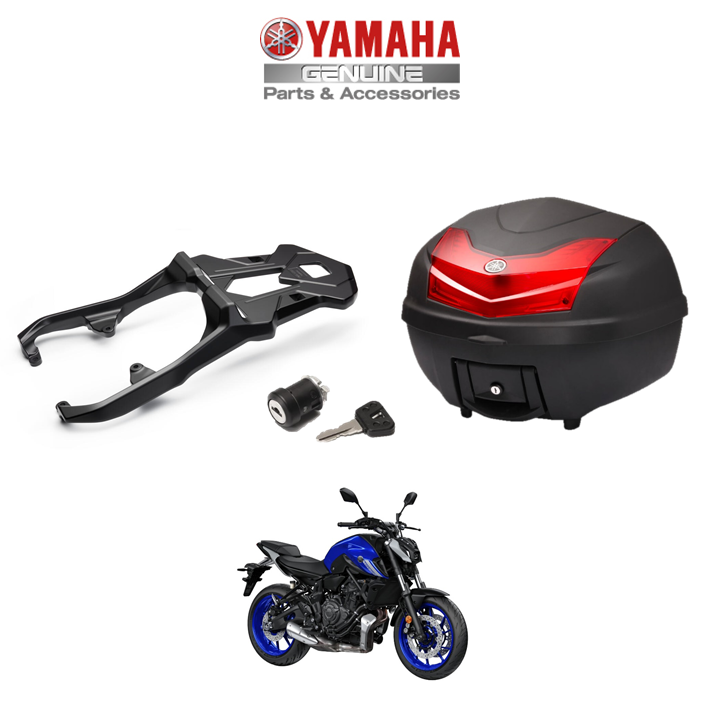Genuine Yamaha MT-07 2018-24 - 39l Top Box Luggage Kit