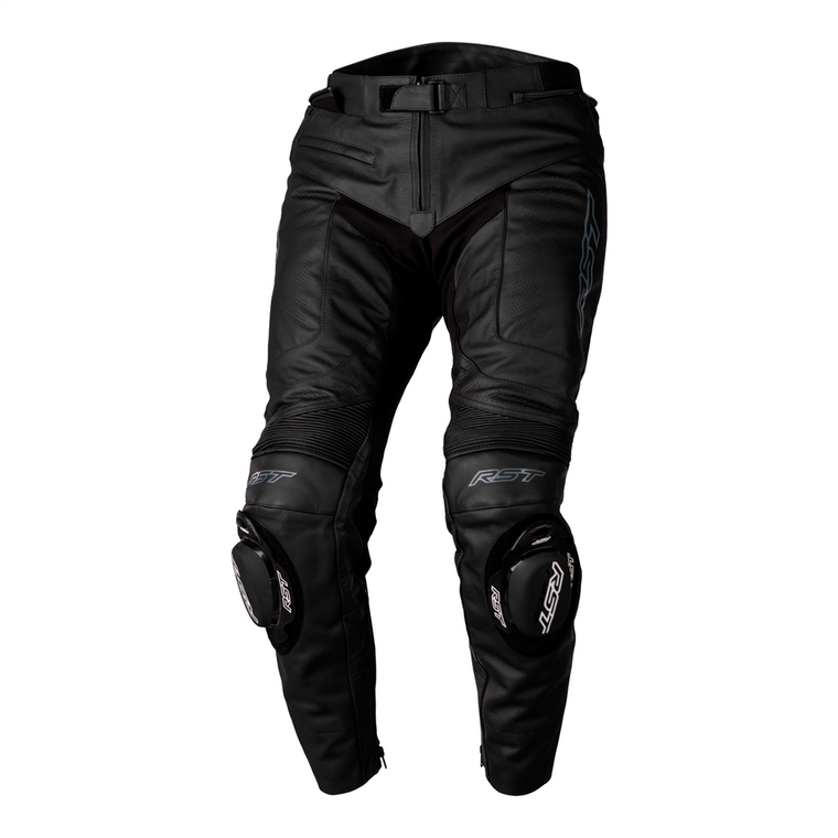 RST S1 Men's Leather Motorcycle Jean/Trousers - Black