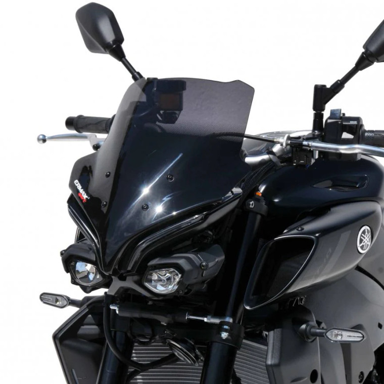 Ermax Touring Screen Yamaha MT-10 2022 Onwards - Dark Smoke