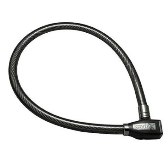 KOVIX 1000mm x 24mm Alarmed Steel Cable Motorcycle Lock