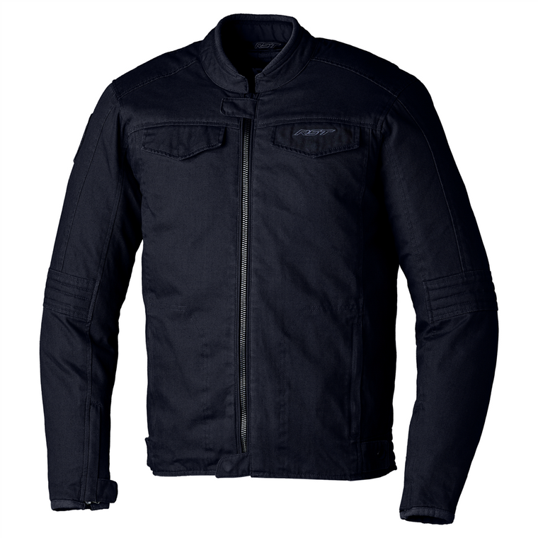 RST IOM TT Crosby 2 CE Men's Textile Motorcycle Jacket - Black