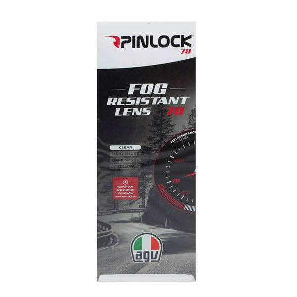 AGV Pinlock Clear Insert For K1, K3-SV, & K5 Motorcycle Helmets - Max Vision For GT2 & GT2-1 Visors