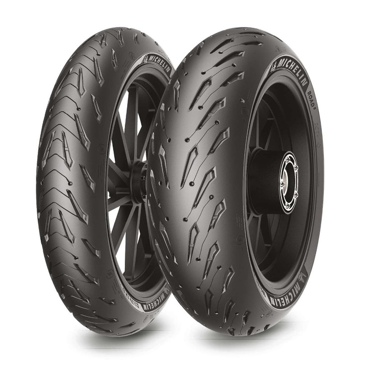 Michelin Road 5 Motorcycle Tyres - Front, Rear, & Pair Deals